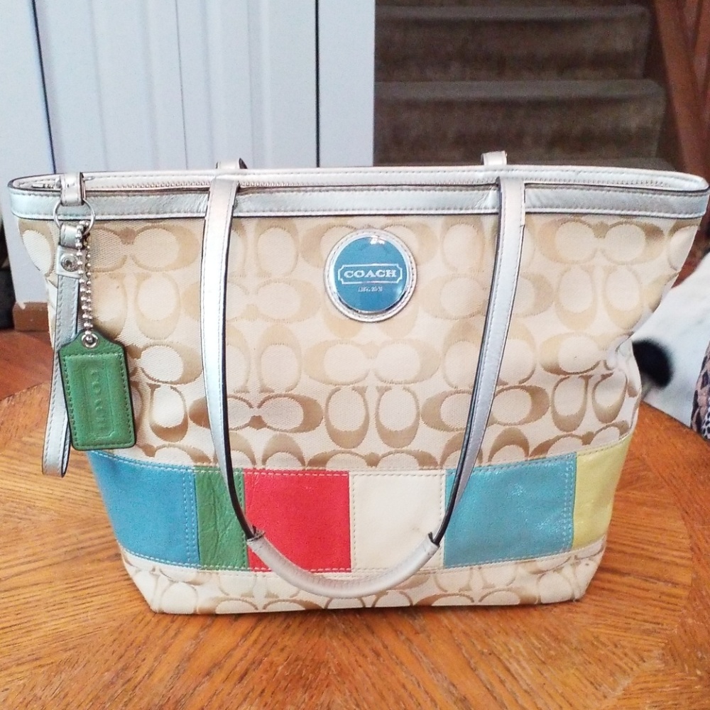 Coach tote purse